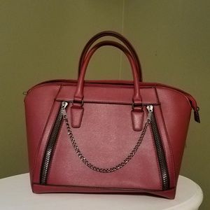 Primark handbag burgundy